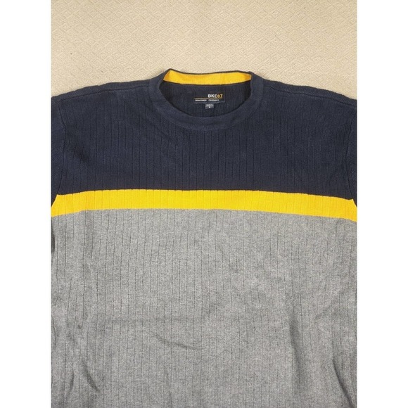 Vintage BKE Buckle Sweater Mens Small S Lightweight Long Sleeve Ribbed Y2K EUC 4 - Picture 2 of 12